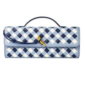 3003 Woven Purse Evening Clutch Woven Leather Handbags Crossbody Bag Purse